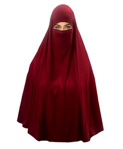 KHIMAR <b>Abaya</b> for Muslim Women in Silk Custom Colors & Sizes - Product Image 6