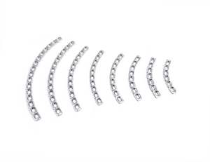 Juego de placa curva de reconstrucción de 3,5mm de 8 instrumentos quirúrgicos ortopédicos veterinarios de acero inoxidable titanio certificado CE - Product Image 3