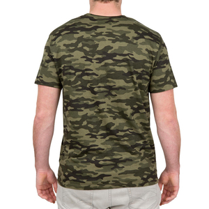 Camiseta de camuflaje duradera de servicio OEM para hombre Camiseta transpirable cómoda y duradera de precio al por mayor para hombre - Product Image 6