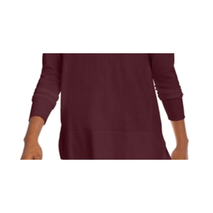 Maglione da Donna Maison Jules alla Moda con Scollo a V, Caldo e Traspirante, in Maglia con Bottoni in Pelliccia, Colore Vino, per Autunno Inverno, Varie Taglie - Product Image 3