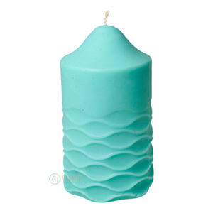 Elegante vela de pilar de cera de soja ondulada Jumbo para Navidad, Halloween, decoraciones de Pascua y estilo de evento en casa para regalar - Product Image 2