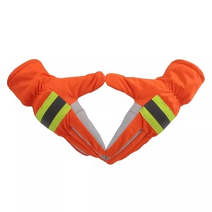 Venta al por mayor Protección Industria DE LA CONSTRUCCIÓN Rigger Blanco Seguridad Trabajo Guantes de cuero - Product Image 3