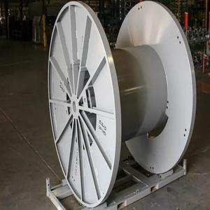 Livraison rapide Palette de bobine de câble en métal Acheter maintenant Solution de stockage durable solide pour fil industriel Qualité supérieure - Product Image 1