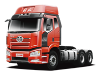 FAW J6P 6x4 420HP LHD RHD Moteur Diesel Euro2 Camions Tracteurs à Plateau Haut Gris Métallisé