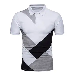 Best Selling Polo Tshirts With Logo Custom Logo Printing Solid Color Polo Shirts Cotton Polo Shirts For Men