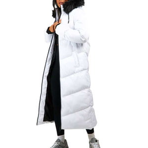 2026 nouveau Design professionnel hiver rouge bouffant coupe ajustée léger longue doudoune d'hiver femmes - Product Image 1