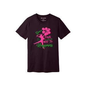 เสื้อยืดผ้าฝ้าย 100% พิมพ์ลายธีมความเมตตา น้ำหนัก 160-180 GSM มี 12 สีให้เลือก  รับออกแบบลายและตำแหน่งได้ตามต้องการ - Product Image 1