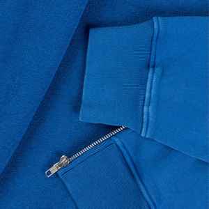 Logo personnalisé 100% coton épais 400gsm sweat à capuche zippé surdimensionné pour hommes épaules tombantes sweats à capuche zippés grande taille - Product Image 6