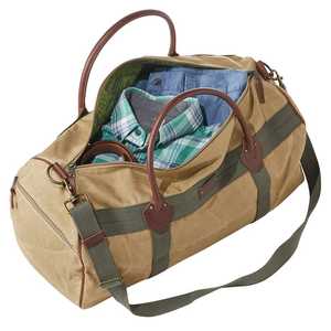 Sac fourre-tout de voyage unisexe en toile et cuir PU Sac de voyage Sac de voyage Weekender bagage à main de nuit Sac de sport en toile personnalisé pour hommes - Product Image 2