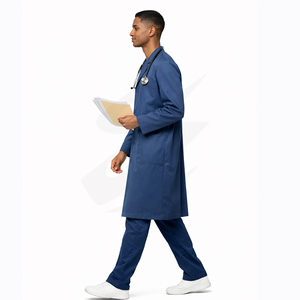 Blouse de laboratoire médicale pour médecins, vêtements de travail professionnels pour hôpital, fabricant OEM personnalisé - Product Image 5