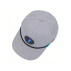 Gorra de golf de 5 paneles personalizada con soporte para tee, cuerda y perforaciones cortadas a láser, de alto rendimiento, Injae Vina Golf Vietnam - Product Image 4