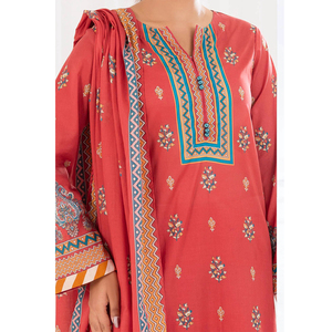 Robes indiennes pakistanaises décontractées de qualité supérieure pour femmes Robe décontractée de pelouse imprimée numérique au tarif de gros Style Salwar Kameez - Product Image 5
