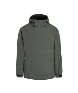 Chaqueta Anorak cortavientos con capucha para mujer, ropa de calle elegante con diseño transpirable, impermeable y acceso a cremallera lateral - Product Image 3