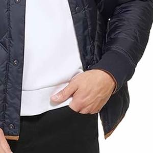 Duvet Hommes Bright Face Trend Vestes Hommes Short Thick Winter Bomber made in Pakistan by Dress Sports - Product Image 3
