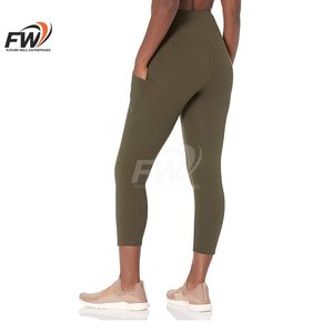 กางเกงโยคะเอวสูงคุณภาพสูงสำหรับผู้หญิง เนื้อผ้าระบายอากาศ แห้งเร็ว เหมาะสำหรับคนไซส์ใหญ่ กางเกงออกกำลังกายยกกระชับสะโพก - Product Image 2