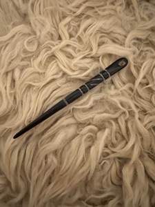 Aguja de Bordar de Cuerno de Búfalo, Aguja de Bordar Puntiaguda para Lana y Hilo, Accesorio de Costura Duradero para Tufting y Costura - Product Image 2