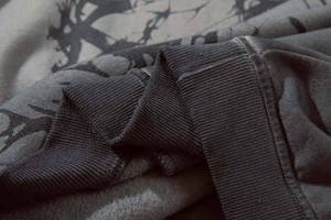 Vente en gros Pull à capuche unisexe en molleton de coton épais 350 grammes, effet délavé à l'acide, coupe régulière, uni, vintage vieilli, pour l'hiver - Product Image 3