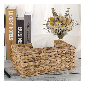 Jacinthe d'eau Logo personnalisé Style européen Boîte à mouchoirs Organisateur de stockage avec couleur et taille personnalisées par Vietnam Fabricant - Product Image 1