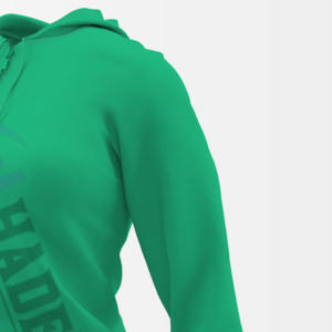 2025 OEM Service femmes portant des sweats à capuche à fermeture éclair complète décontracté chaud approprié logo régulier impression blanc sweats à capuche pour femmes - Product Image 4