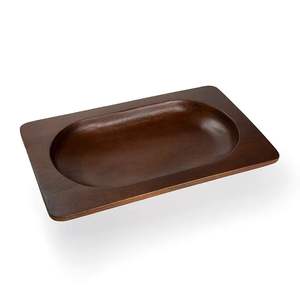 Cuenco de madera de mango ecológico, diseño japonés elegante para servir ensaladas y frutas para el hogar, hotel y fiesta, Decoración de mesa - Product Image 3