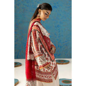 Conjunto de traje de 3 piezas estampado para mujer con dupatta CL-62181 - Product Image 6