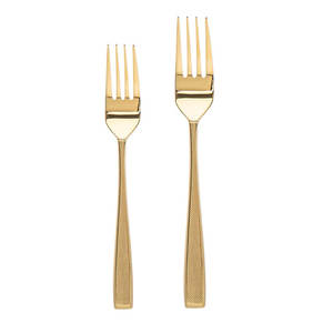 Vente en gros de couverts de restaurant en acier inoxydable à bas quantité minimale de commande Couverts en plaqué or pour mariage - Product Image 4