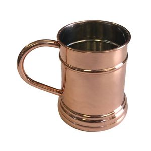 Nouveau Look tasse de mule martelée nouvelle tasse en métal pur pour boire nouvelle tasse en cuivre pour verre à bière Barware au prix de gros - Product Image 3