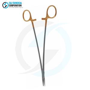 Portaagujas Debakey Manual de Acero Inoxidable, Instrumento Quirúrgico con Certificación CE para Sutura de Precisión, Cardiovascular y General - Product Image 3