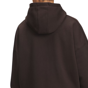 Sudadera con capucha de bloque de color de dos tonos para hombre, jersey de lana marrón malva, nueva ropa de calle con estilo, cálido invierno con capucha, venta superior - Product Image 6