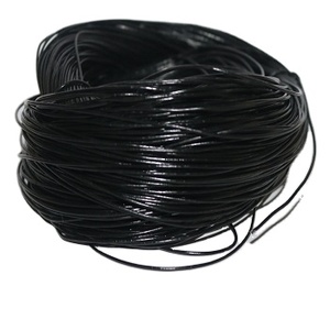 Đen Dây Bán Buôn Chính Hãng Vòng Da Dây Cho Vòng Đeo Tay Vòng Cổ Trang Sức Làm Dây Da 2Mm 3Mm 6Mm - Product Image 1