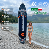 Planche de surf gonflable SUP pour jeux aquatiques, livraison directe depuis l'entrepôt UE en Pologne