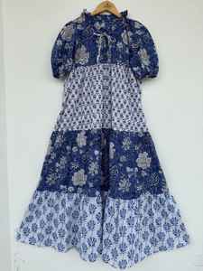 Robe vintage western à la mode avec décoration en dentelle été printemps une pièce robe de cadeau d'anniversaire décontractée pour un usage quotidien - Product Image 4