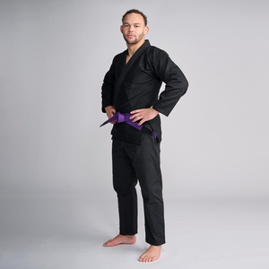 Kimono de Jiu Jitsu Personalizado, Uniforme de BJJ, Tejido de Perlas, Algodón Reforzado, Transpirable, Preencogido, Ropa de Entrenamiento Duradera para Gimnasio - Product Image 2