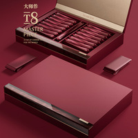 Boîte cadeau rigide magnétique personnalisée de luxe, écologique et recyclable, avec séparateur pour chocolats, bonbons et desserts, emballage personnalisé