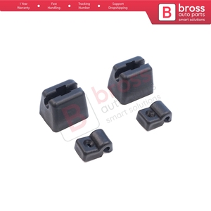 Juego de soportes de abrazaderas de guardabarros con rodamientos para parrilla delantera de faros y direccionales BSR558-1 para Clase G W460 W461 0009952820 000811124 - Product Image 3
