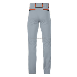 Pantalon de baseball unisexe de qualité supérieure vêtements de baseball personnalisés uniformes d'équipe de softball respirant séchage rapide grande taille - Product Image 2