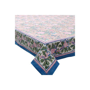 La más nueva tendencia mantel amarillo bloque de mano impreso artesanía atemporal manteles de algodón puro a la venta al precio más bajo - Product Image 5