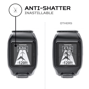 ฟิล์มกันรอยหน้าจอสมาร์ทวอทช์ ANTISHOCK สำหรับเคสกันกระแทกทอมทอม มัลติสปอร์ต - Product Image 5