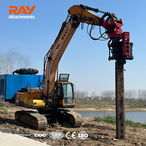 ตัวขับเสาเข็มจับด้าน SV30 (CE/ISO) -เครื่องขุด13-18T มอเตอร์ omfb แรง206-297KN เครื่องทดสอบแนวตั้ง - Product Image 3