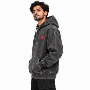 <b>Men</b> Hoodie Warm Casual Sweatshirt Soft Fleece Pullover Hooded <b>Top</b> <b>Long</b> <b>Sleeve</b> Winter Streetwear Outdoor Daily Fashion Wear - Product Image 4