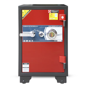 Safe Factory - Mini Coffres-forts WELKO S630 KC Noir Rouge - Product Image 1