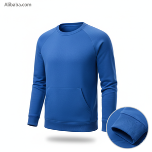 Sweats à capuche tendance à col rond, matière en coton doux, coupe confortable, tissu respirant, parfait pour la salle de sport, la course à pied, les activités de plein air, les vêtements décontractés - Product Image 3