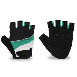 ถุงมือปั่นจักรยานแบบครึ่งนิ้วสำหรับผู้ชายและผู้หญิง  ถุงมือกีฬาแบบไม่มีนิ้ว ระบายอากาศได้ดี ไม่ลื่น เหมาะสำหรับออกกำลังกาย ปีนเขา ฟิตเนส  ผลิตจากผ้าสแปนเด็กซ์ ใช้ได้กับทุกเพศทุกวัย - Product Image 1