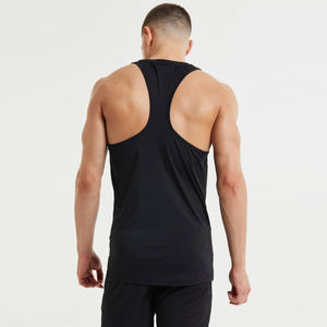 Camiseta Deportiva Body Fit, Estilo Stinger, Algodón y Bambú, Suave y Transpirable, Abertura Profunda en los Brazos, Fabricante OEM, Marca Privada - Product Image 4