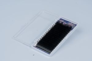 Extensiones de pestañas de volumen de 16 filas al por mayor de etiqueta privada de Vietnam pestañas individuales PBT Cachemira Material de seda pestañas naturales - Product Image 2