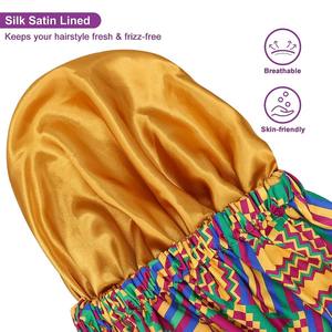 2025 Soft Satin <b>Bonnets</b> Premium Design Hair <b>Bonnet</b> for Women Stylish Custom Color Available for ladies <b>Bonnets</b> OEM Service - Product Image 3
