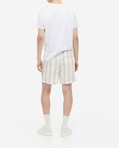 Short personnalisé de haute qualité en coton polaire épais et décontracté à imprimé animal pour hommes-Séchage rapide Taille haute Fermeture à cordon de serrage - Product Image 3