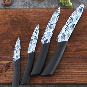 Cuchillo de Chef de Cerámica con Mango de Plástico, Apto para Lavavajillas, para Senderismo al Aire Libre, en Existencia, Envío Gratis, Hecho a Mano, Precio de Fábrica - Product Image 4