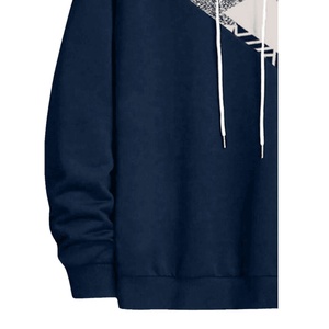 เสื้อฮู้ดพิมพ์ลายตามสั่งสำหรับผู้ชาย ผ้าฟลีซเนื้อนุ่ม ระบายอากาศ แห้งเร็ว ซักกรด  ขายส่ง - Product Image 6