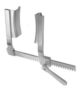 Bufford Finochietto Rib spreader high grade surgical instrumentsThoracic Finochietto Rib Spreader Medical Procedures Surgical In - Product Image 6